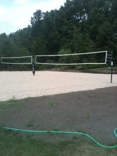 [Picture of new Westborough Volleyball Courts]